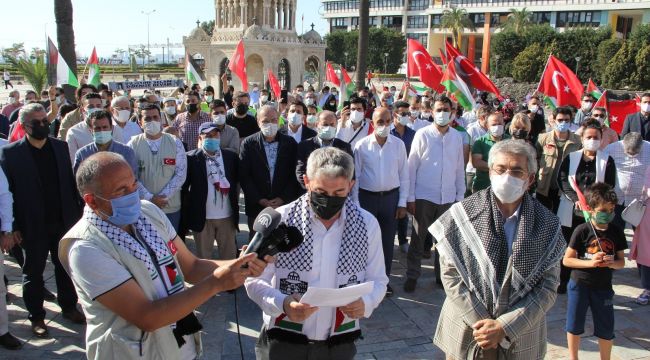 İzmirli STK'lardan İsrail'e tepki