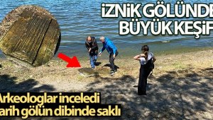 İznik gölünde büyük keşif
