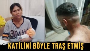 Katilini traş etmiş