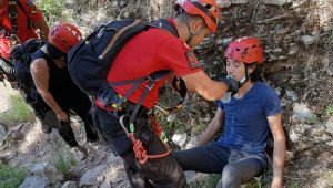 Kelebekler Vadisi'nde mahsur kaldılar