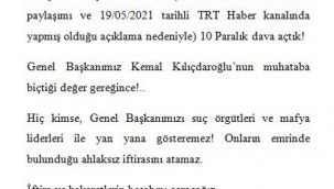 Kılıçdaroğlu, Soylu'ya 10 kuruşluk dava açtı