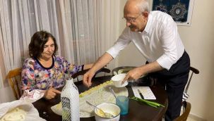 Kılıçdaroğlu'nun evde bayram mesaisi! 