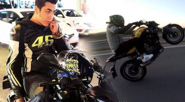 Kuşadası'nda motosikletli gençlerin ölüm dansı