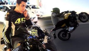 Kuşadası'nda motosikletli gençlerin ölüm dansı