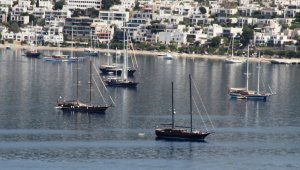 Lüks yatlar Bodrum'u mesken tuttu