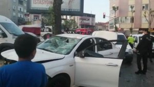 Magandalar aracı onlarca kişinin üzerine sürdü