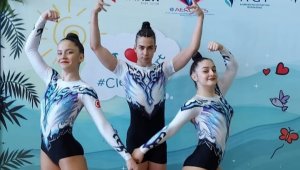 Manisalı cimnastikçiler dünya beşincisi oldu