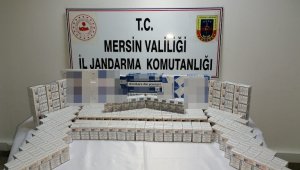 Mersin'de 770 paket kaçak sigara ele geçirildi