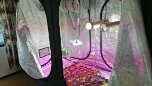 Oteli uyuşturucu imalathanesine çevirmişler