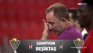 Sergen Yalçın'ın gözyaşları