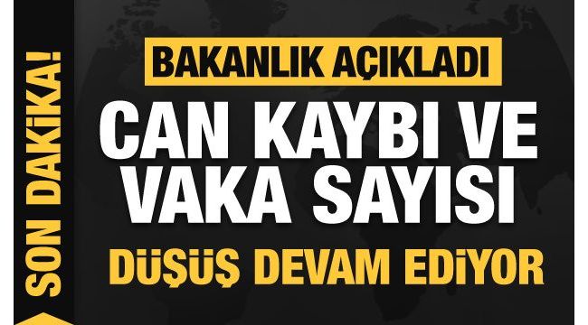 Son 24 saatte korona virüsten 223 kişi hayatını kaybetti