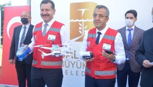 Su faturaları drone ile kesildi