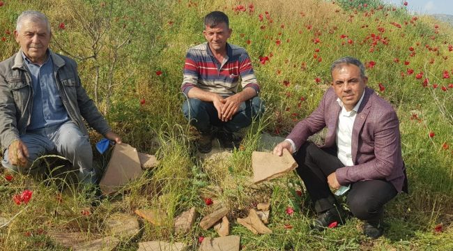 Sular çekilince Roma kalıntıları ortaya çıktı