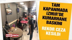 Tam kapanmada dernekte kumar partisine polis baskını