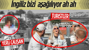 Tam kapanmada turistlere hizmet eden personelle alay ettiler