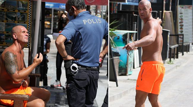 Turistten, kadın polise ahlaksız teklif