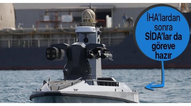Türkiye'nin ilk Silahlı İnsansız Deniz Aracı füze atışlarına hazır