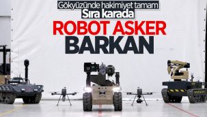 Türkiye'nin robot askeri 'Barkan'