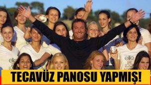 Ünlü mankenlik ajansı sahibinin 'Tecavüz panosu'!