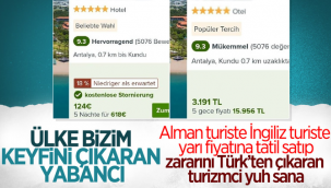 Yerli turist ülkesinde yabancı: Kazıklanıyor