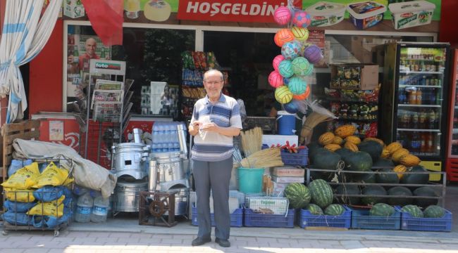 8 yıl aradan sonra gelen helallikle marketçi şoke oldu