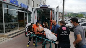 Akıntıya kapıldı, boğulmaktan son anda kurtuldu