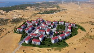 Aliağa'da TOKİ Konutları yükseliyor