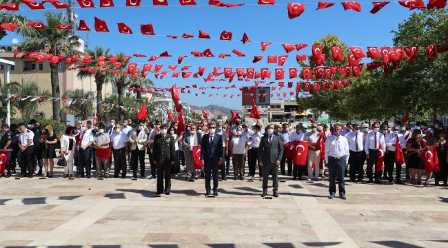 Atatürk'ün Urla'ya Gelişinin 95. Yılı törenle kutlandı