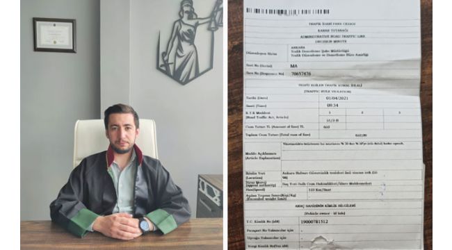 Avukatın hız cezasına 'duruşması vardı' iptali