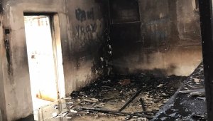 Aydın'da okul kantininde yangın