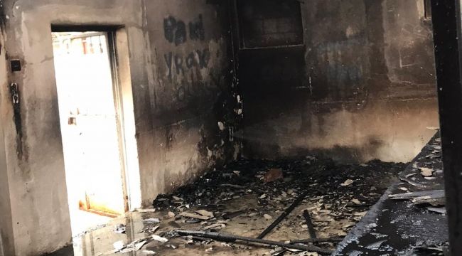 Aydın'da okul kantininde yangın