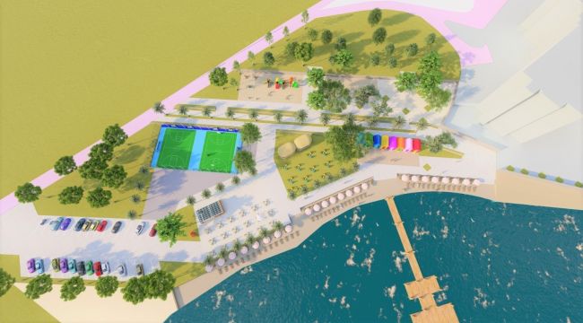 Ayvalık'ta eski MTA kampı, turizmin hizmetinde