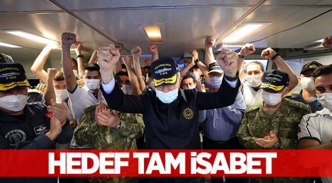 Bakan Akar talimatı verdi, Atmaca tam isabet vurdu