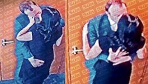 Bakan, yardımcısıyla öpüşürken yakalandı