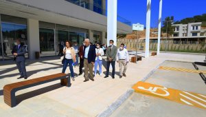 Başkan Gürün, Bodrum'da yatırımları inceledi