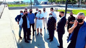 Başkan Yılmaz Edremit'te esnafı dinledi