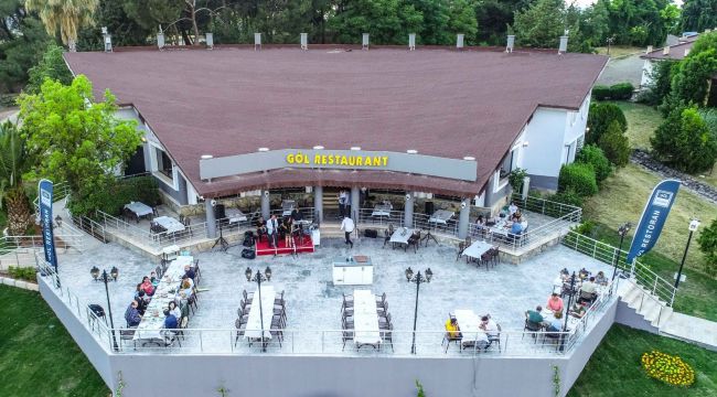 Buca Gölet restoranı yenilendi