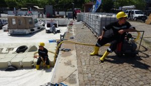 Çanakkale Boğazı'nda müsilaj temizliği