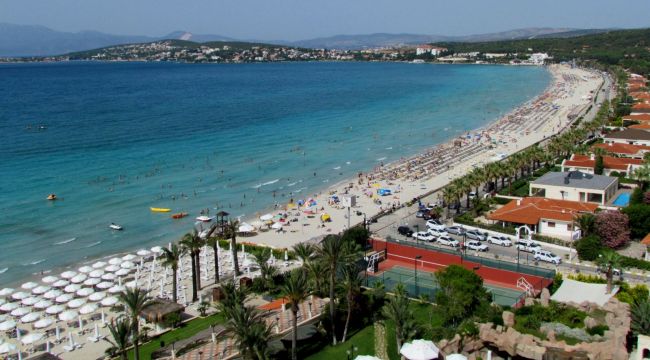 Çeşme'de bütün oteller hizmet vermeye hazır