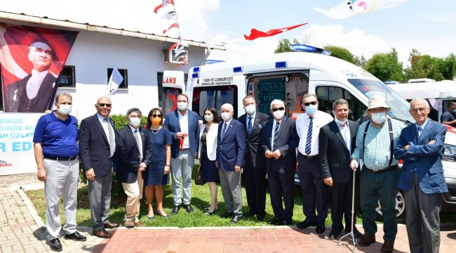 Çiğli Belediyesine 1 milyon TL'lik ambulans bağışı