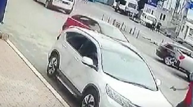 Cinayet anı güvenlik kameralarına yansıdı