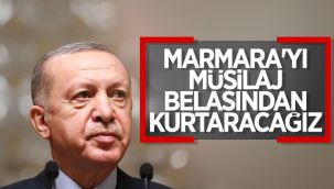 Cumhurbaşkanı Erdoğan: Müsilaj belasından kurtulacağız
