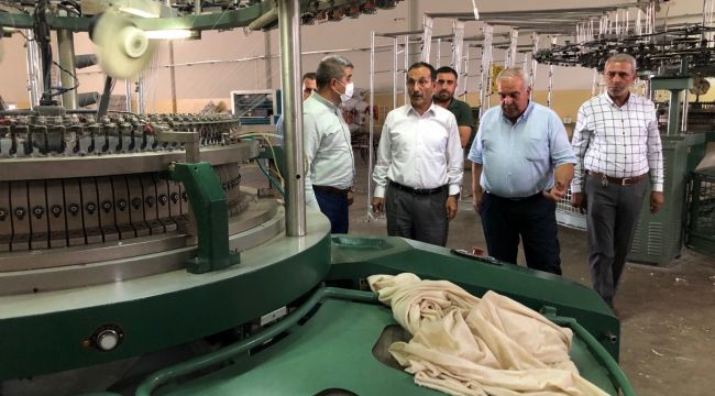 Dağtekin, OSB'de incelemelerde bulundu