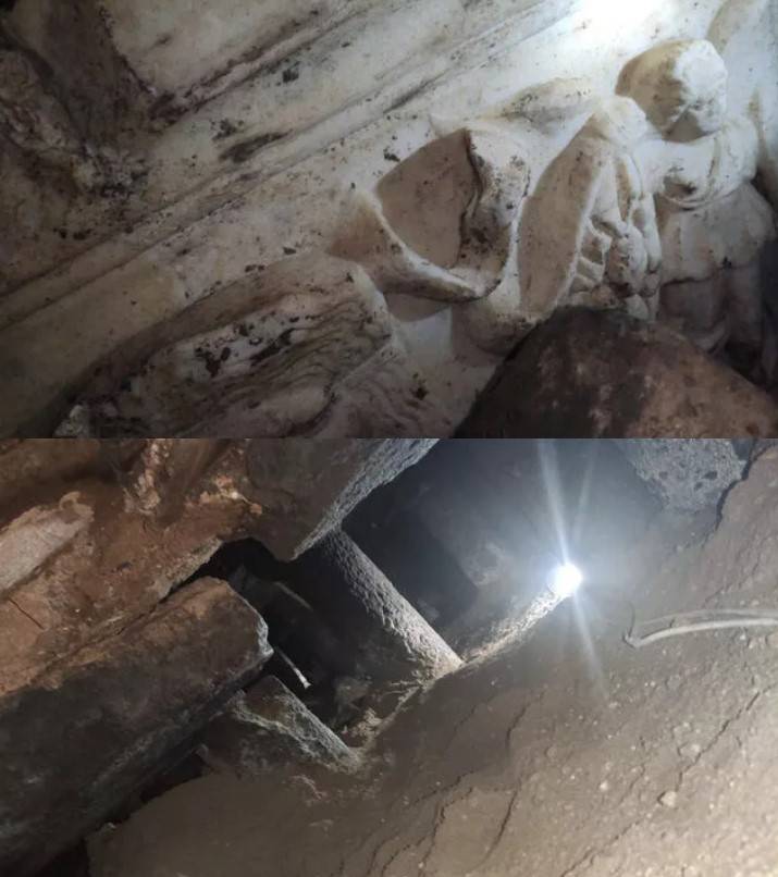 Defineciler, kaçak kazıda yer altı şehri buldu