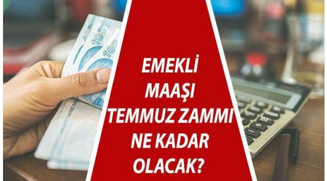 Emekli ve memurun yeni zamlı maaş listesi
