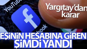 Eşinin Facebook hesabına giren yandı