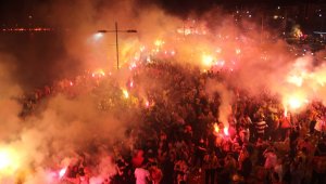 Göztepe 96. yaşını büyük bir coşkuyla kutladı
