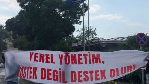 Göztepe'de alayına isyan