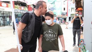 Haluk Levent'ten 13 yaşındaki Barış'a sürpriz