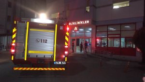 Hastanede yangın çıktı, 21 hasta farklı servislere tahliye edildi